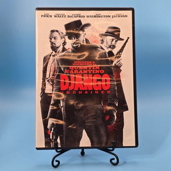Django Unchained (DVD) – Quentin Tarantino, Jamie Foxx, DiCaprio, Waltz - Picture 1 of 3